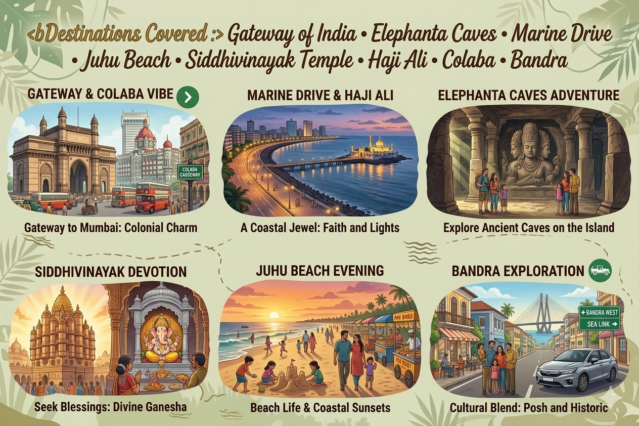 mumbai tour package 3 days