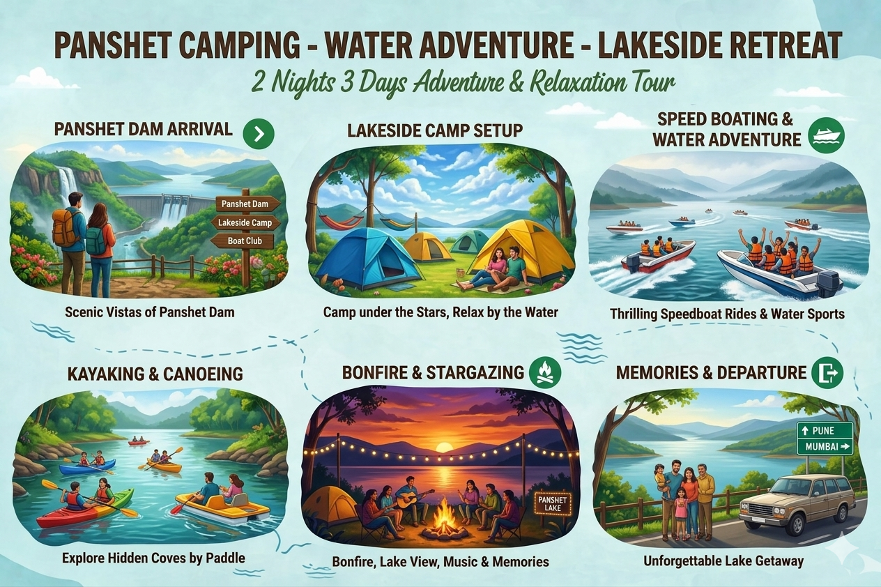 panshet camping package