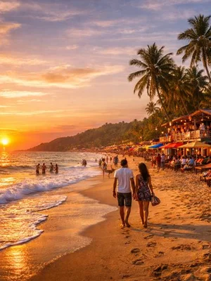 Goa beach resort tour