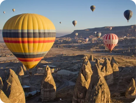 Turkey Tour Package from Pune - Cappadocia Balloons Historic Wonders