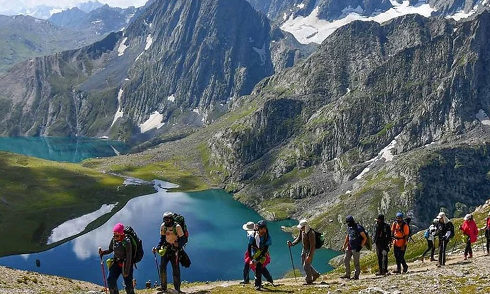 Pahalgam valley trekking – pine forests and meadows in Kashmir family package