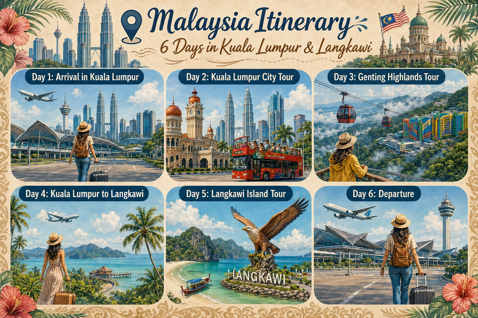 malaysia tour package kuala lumpur genting langkawi